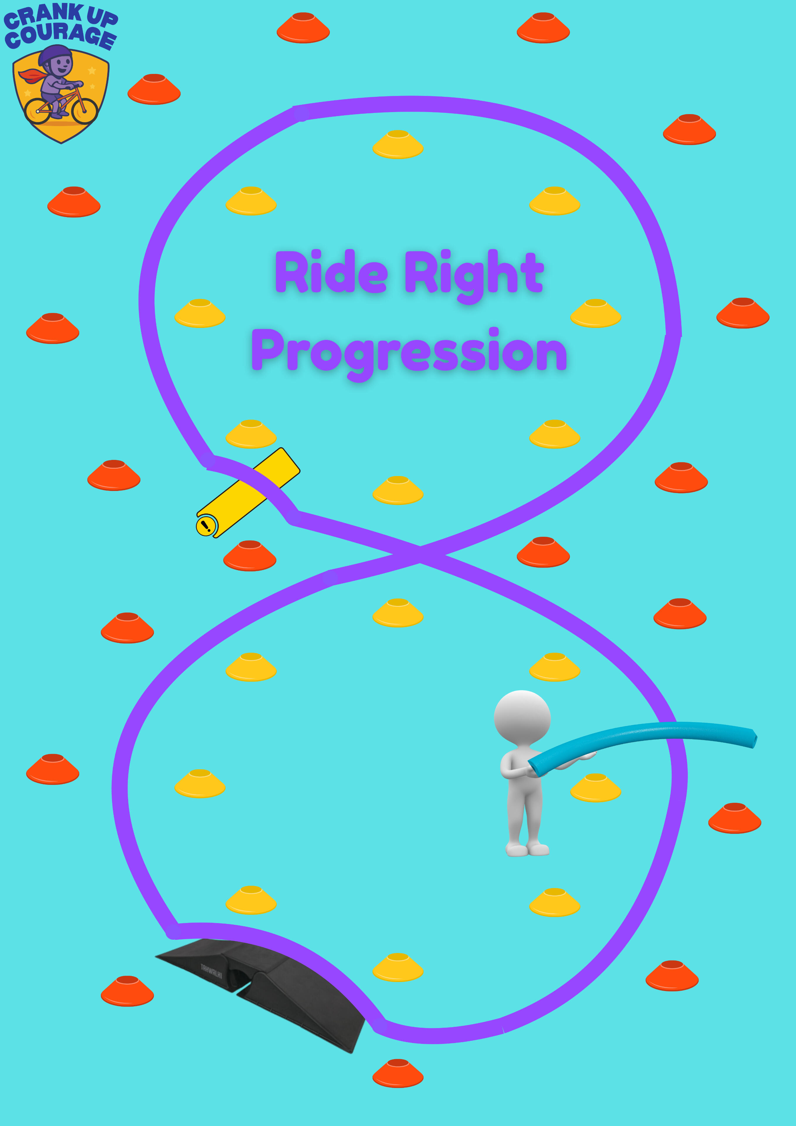 Learn to ride without training wheels – and build confidence while you're at it.